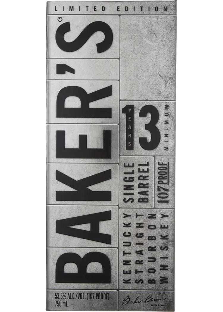 Baker’s Single Barrel 13 Years Minimum Kentucky Straight Bourbon Whiskey