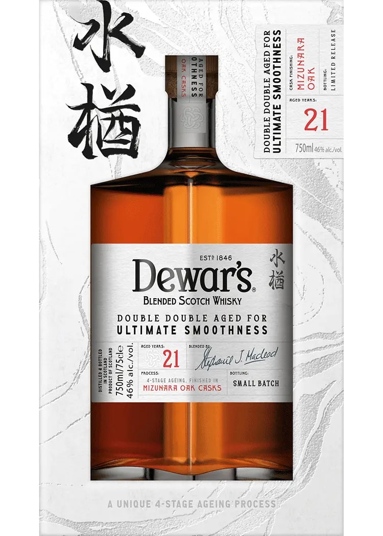 Dewar’s Double Double 21 Year Old Mizunara Oak Cask Finish