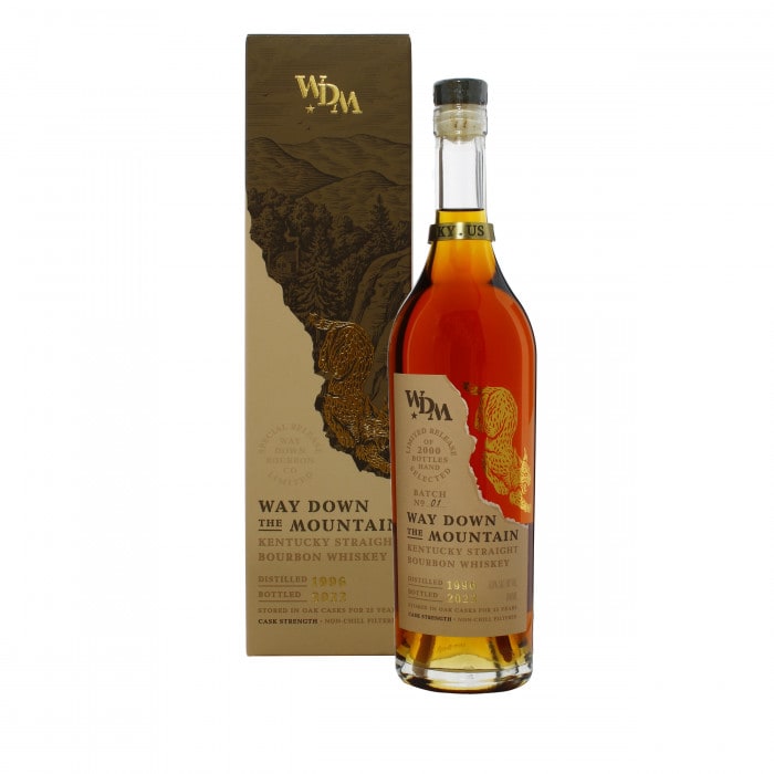 Way Down the Mountain 25 Year Old Bourbon