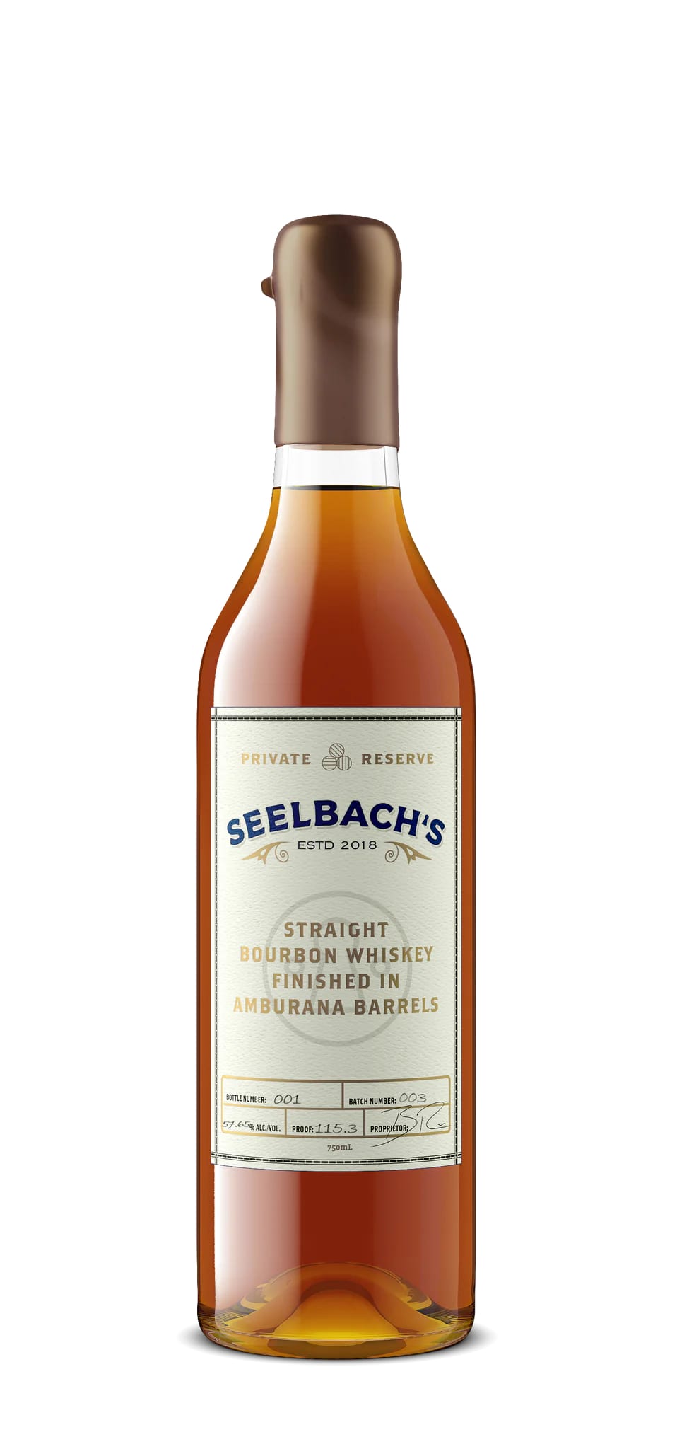 Seelbach’s Private Reserve Amburana Finished Bourbon Batch 003