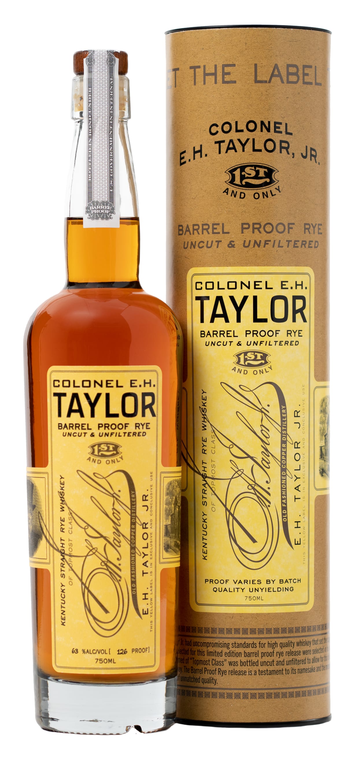 Colonel E.H. Taylor Barrel Proof Rye