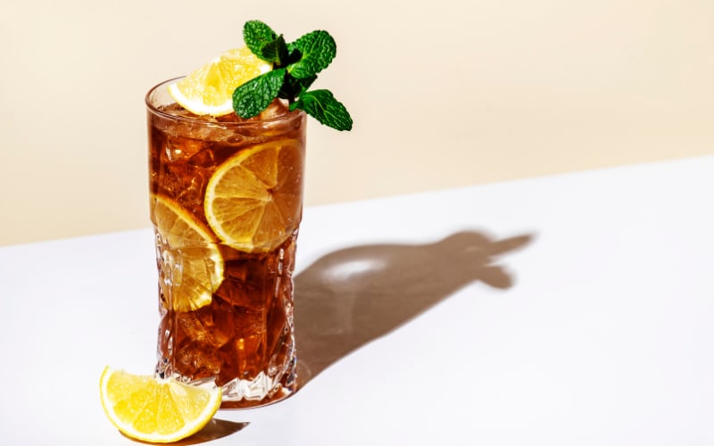 Bourbon Iced Tea