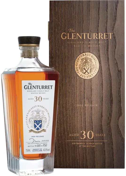 The Glenturret 30 Year Old 2022 Release Single Malt Scotch