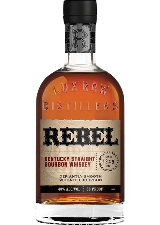 Rebel Kentucky Straight Bourbon Whiskey 80 Proof