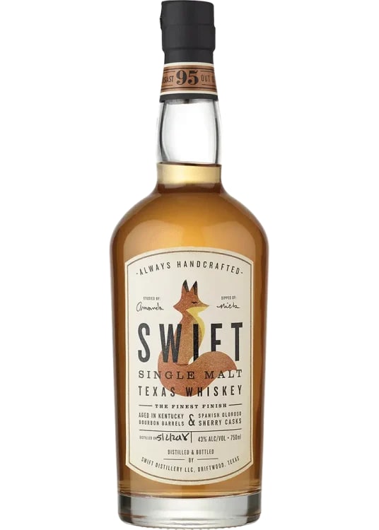 Swift Single Malt Texas Whiskey