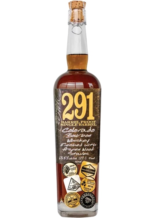 291 Barrel Proof Colorado Bourbon Whiskey