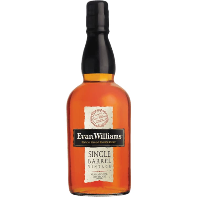 Evan Williams Single Barrel Vintage Straight Bourbon Whiskey