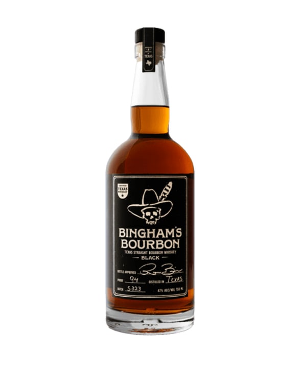 Bingham's Bourbon Black Texas Straight Bourbon Whiskey