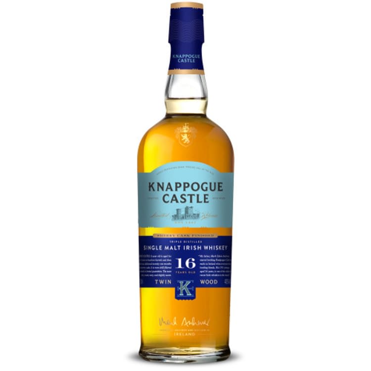 Knappogue Castle 16 Year Old Twin Wood Single Malt Irish Whiskey