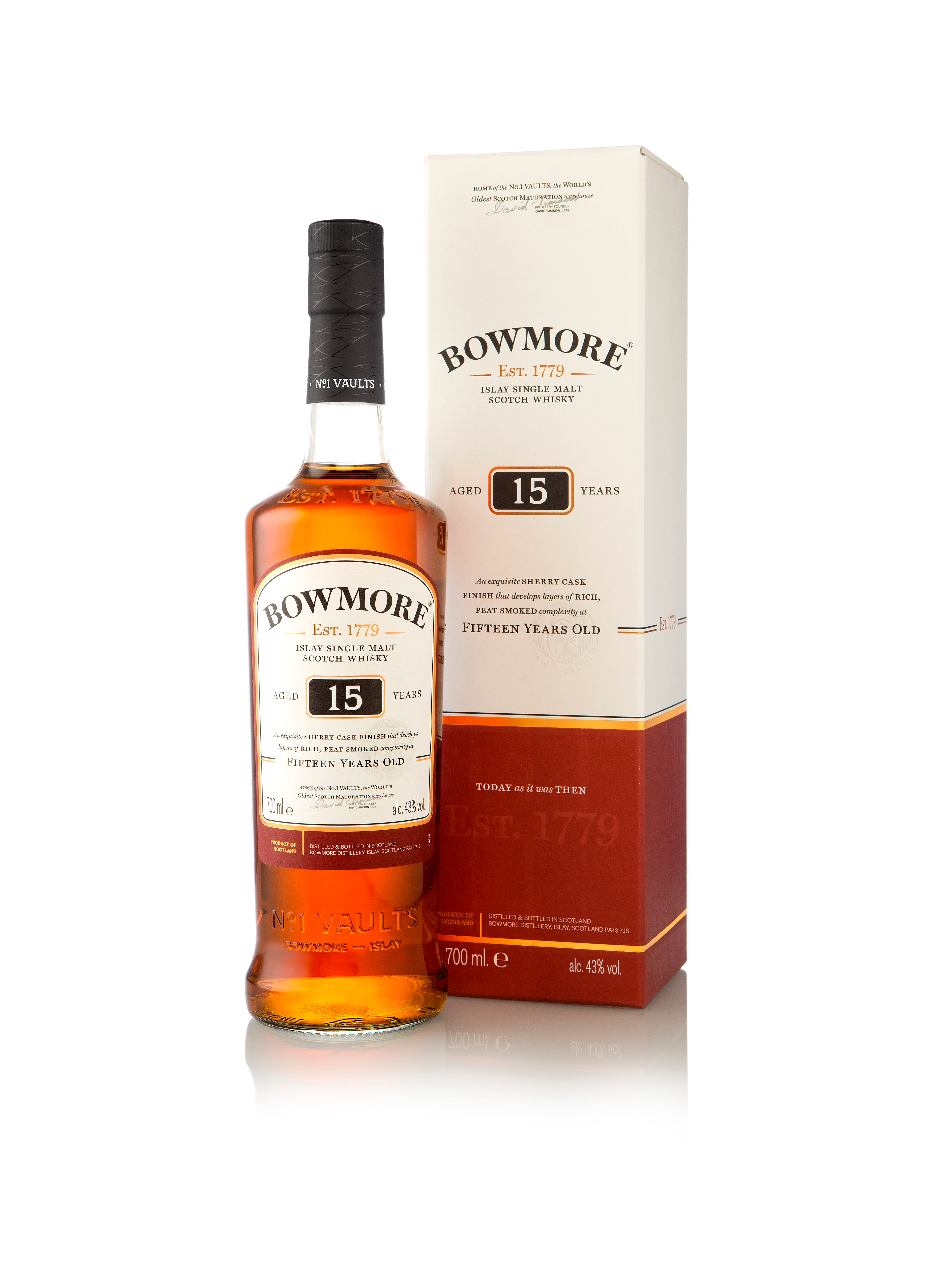 Bowmore 15 Years Old Single Malt Scotch Whisky