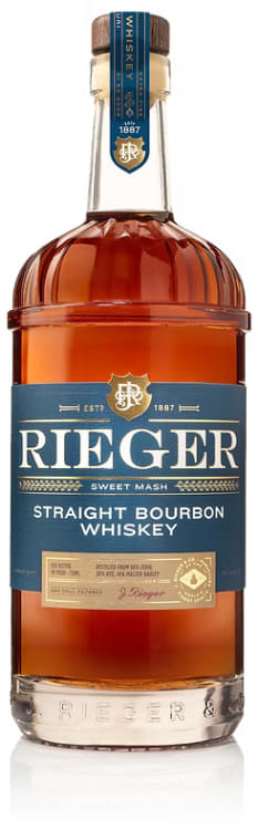 J. Rieger Straight Bourbon Whiskey