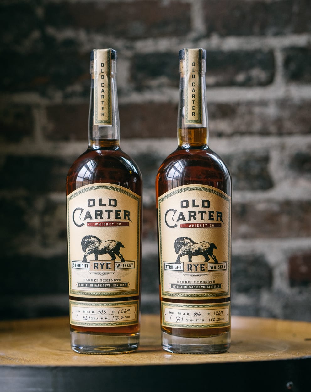 Old Carter Rye Whiskey