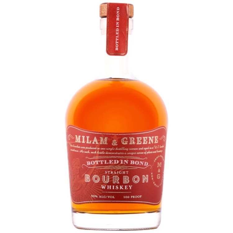 Milam & Greene Bottled In Bond Straight Bourbon Whiskey