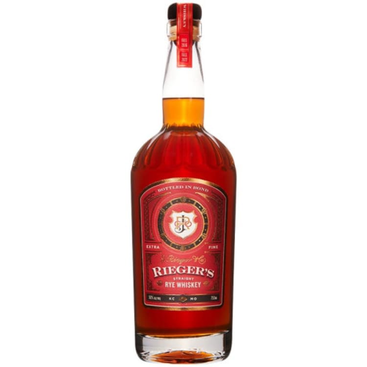 J. Rieger & Co. Bottled in Bond Straight Rye Whiskey