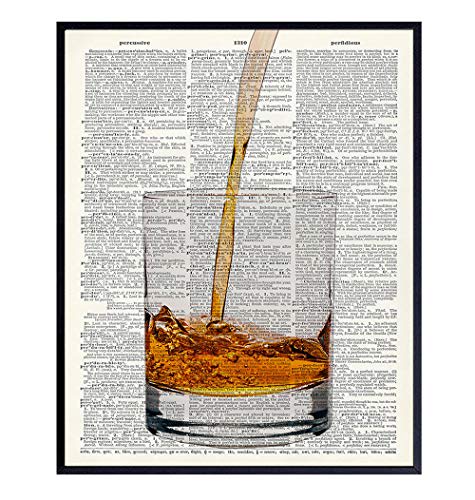 Scotch Whiskey Dictionary Art Print