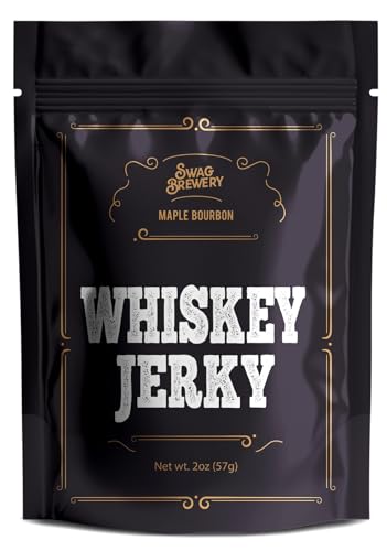 Whiskey Jerky - Sweet & Smoky Maple Bourbon Beef Jerky