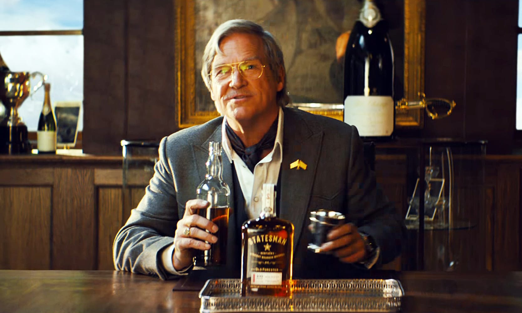 Kingsman and Old Forester Whiskey