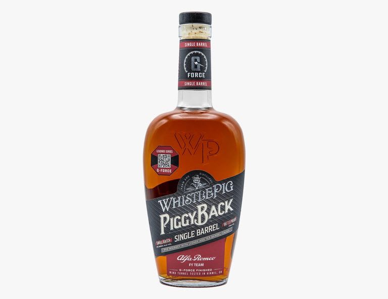 WhistlePig's Whiskey Collaboration with Alfa Romeo F1 Team Stake