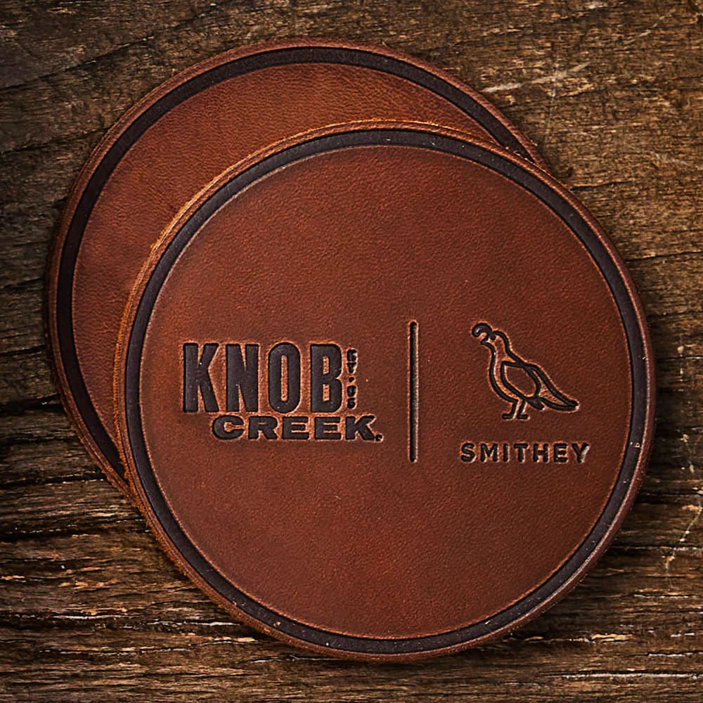 Knob Creek 18 With Smithey Cast Iron Skillet