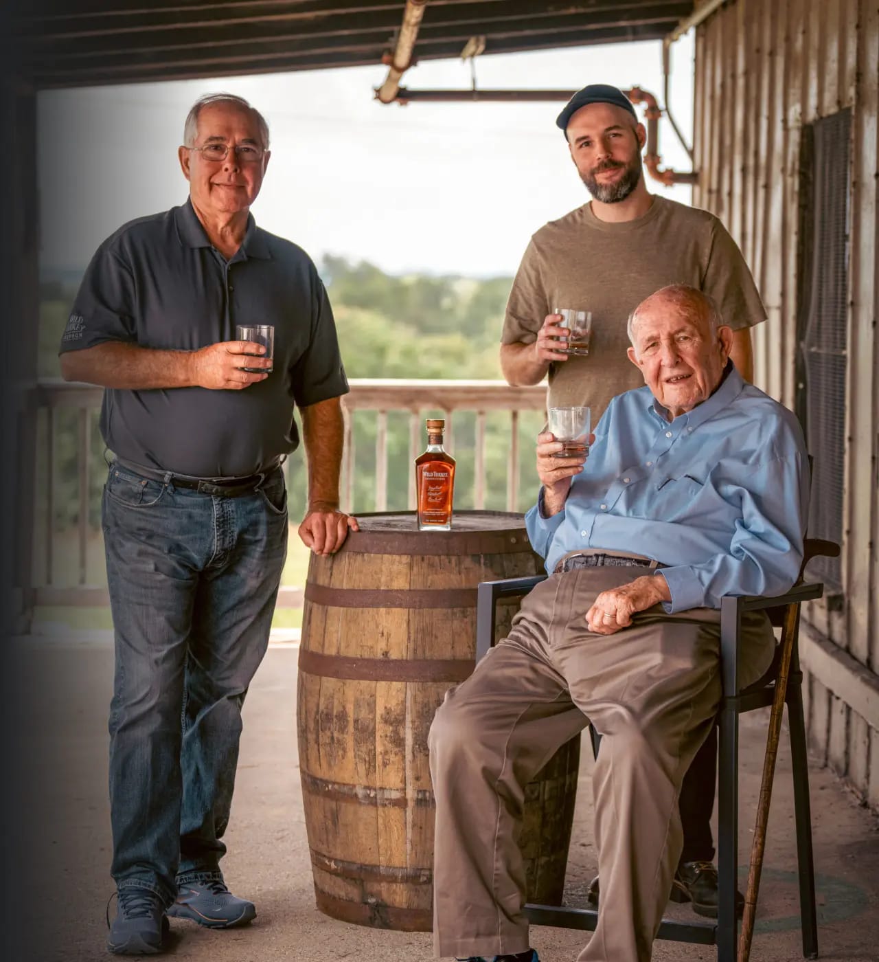 The Wild Turkey Family