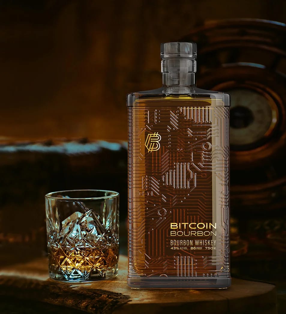 Bitcoin Bourbon Made By DEFI Spirits