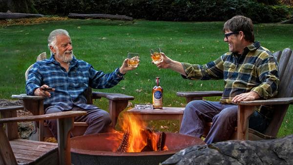 Jonathan Goldsmith With Village Garage