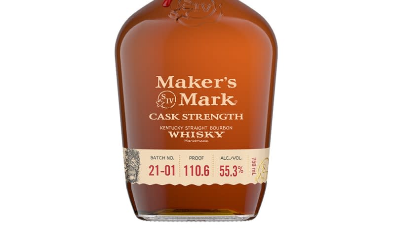 MAKER'S MARK CASK STRENGTH BOURBON WHISKY