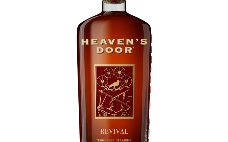 HEAVEN'S DOOR REVIVAL STRAIGHT BOURBON WHISKEY