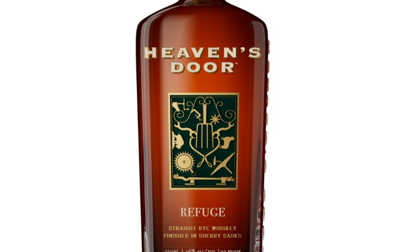 HEAVEN'S DOOR STRAIGHT RYE WHISKEY