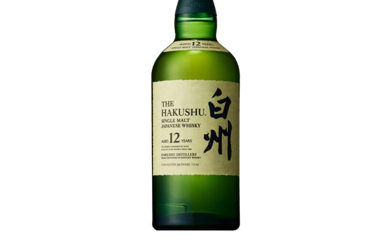 HAKUSHU 12 YEAR OLD SINGLE MALT JAPANESE WHISKY
