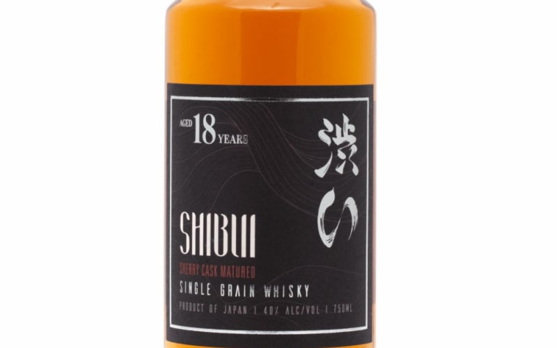 SHIBUI SINGLE GRAIN SHERRY CASK 18 YEAR OLD
