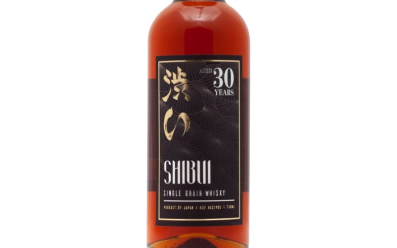 SHIBUI SINGLE GRAIN RARE CASK RESERVE 30 YEAR OLD