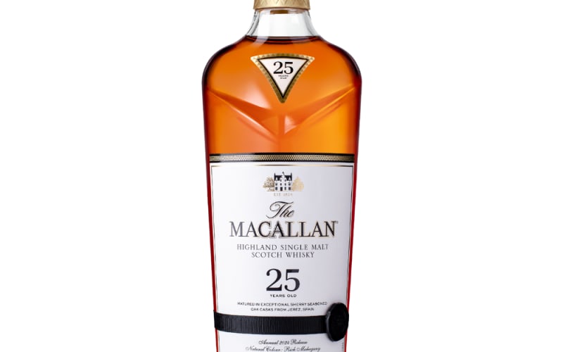 THE MACALLAN SHERRY OAK 25 YEARS OLD SINGLE MALT WHISKY 2024 RELEASE