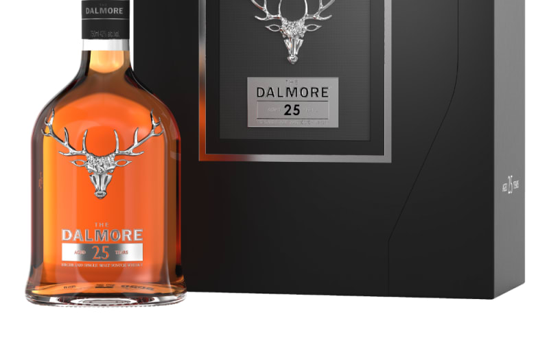 THE DALMORE 25 YEAR OLD SINGLE MALT SCOTCH