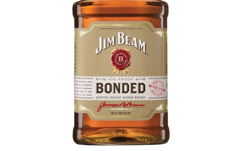 JIM BEAM BONDED BOURBON WHISKEY
