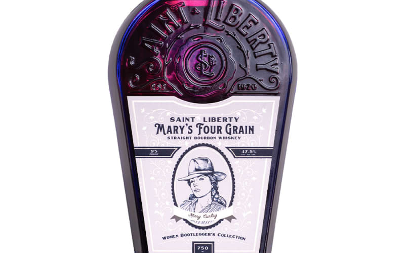 SAINT LIBERTY MARY'S FOUR GRAIN BOURBON WHISKEY