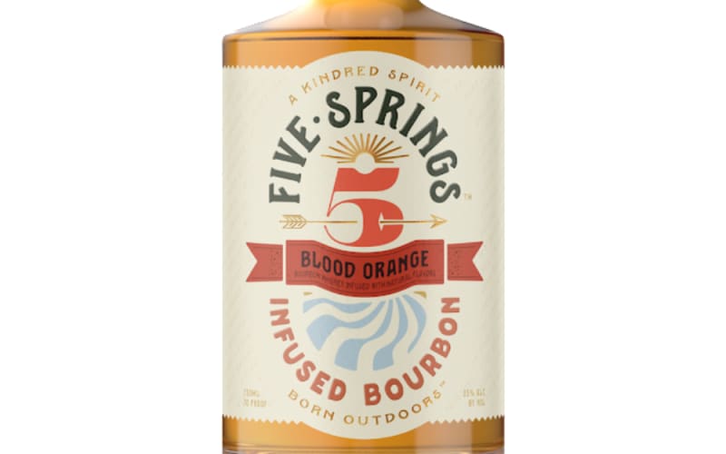 FIVE SPRINGS BLOOD ORANGE BOURBON