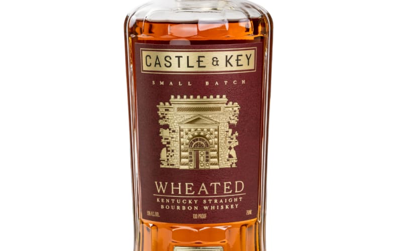 CASTLE & KEY SMALL BATCH WHEATED BOURBON WHISKEY