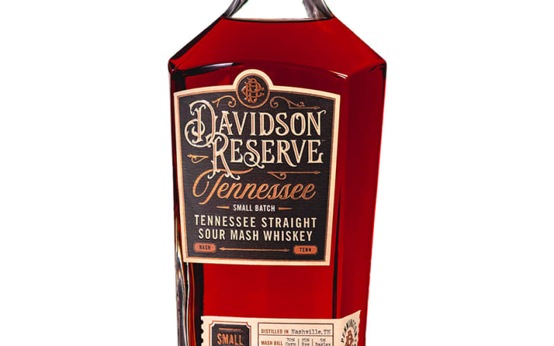 DAVIDSON RESERVE SMALL BATCH TENNESSEE WHISKEY