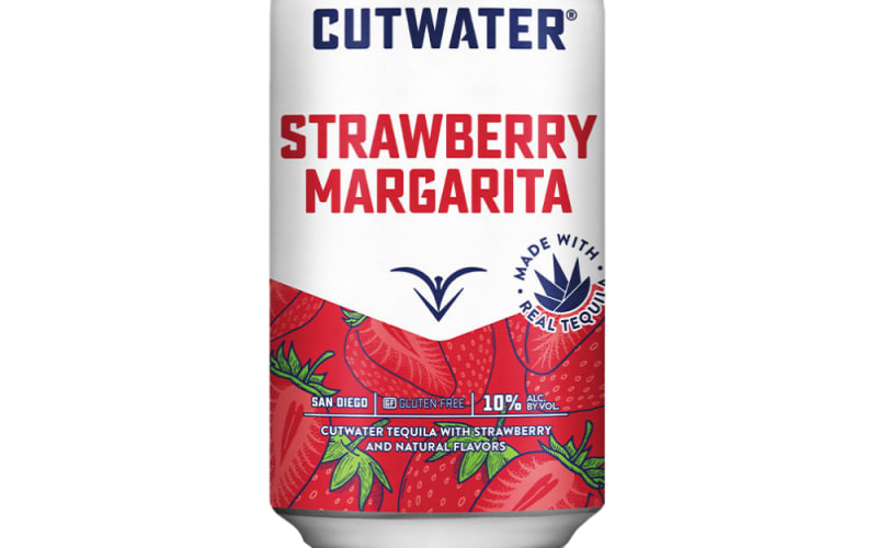 CUTWATER STRAWBERRY MARGARITA CAN