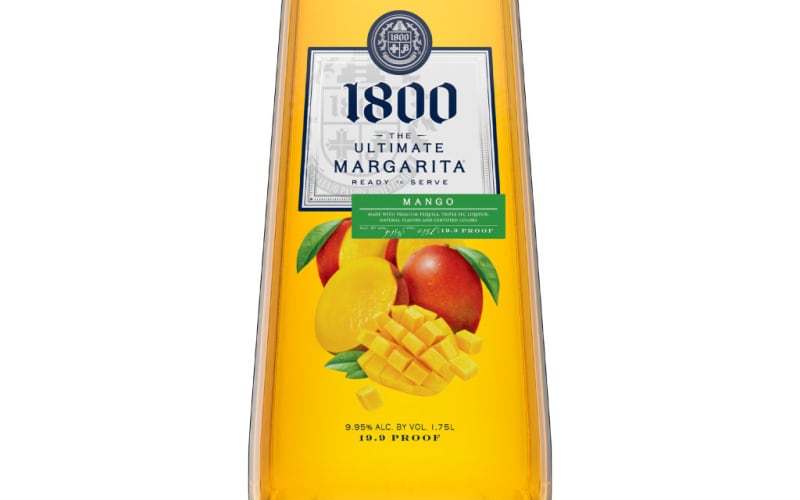 1800 ULTIMATE MANGO MARGARITA TEQUILA COCKTAIL