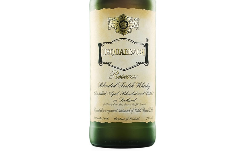 USQUAEBACH ‘RESERVE’ SUPER PREMIUM BLENDED SCOTCH WHISKY