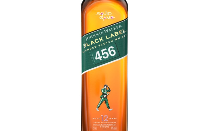 JOHNNIE WALKER BLACK LABEL X SQUID GAME LIMITED EDITION BLENDED SCOTCH WHISKY