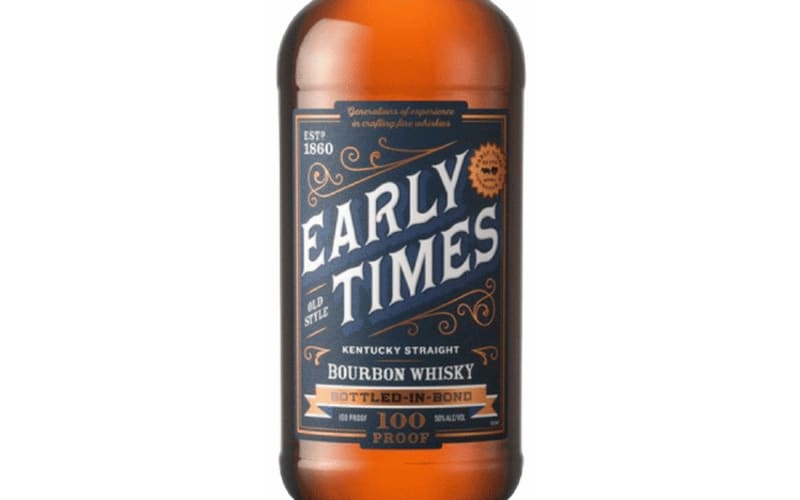 Early Times Bottled in Bond Bourbon 100 Proof