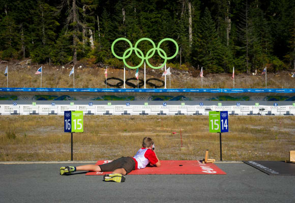Whistler Olympic Park Biathlon (photo: Tourism Whistler / Mike Crane)