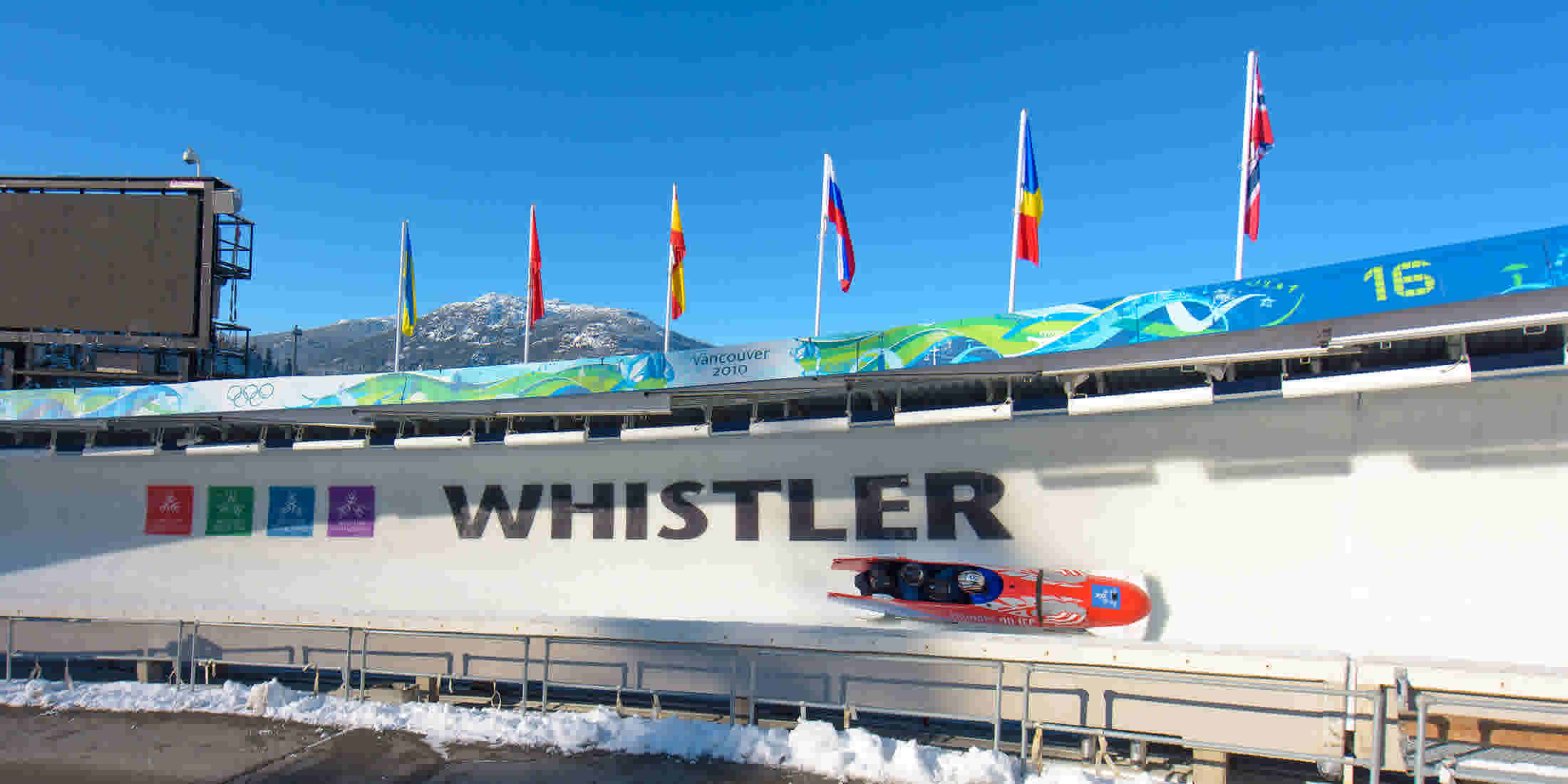 Bobsleigh and Skeleton World Championships at the Whistler Sliding Centre