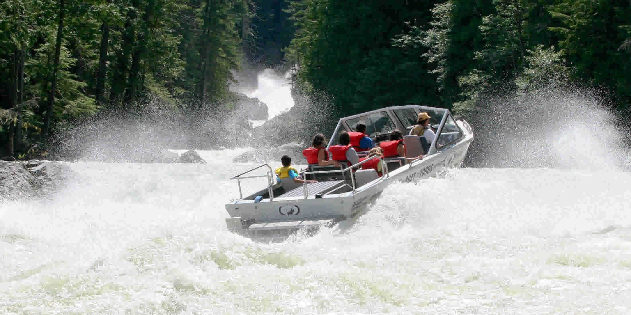 Jet Boating Whistler