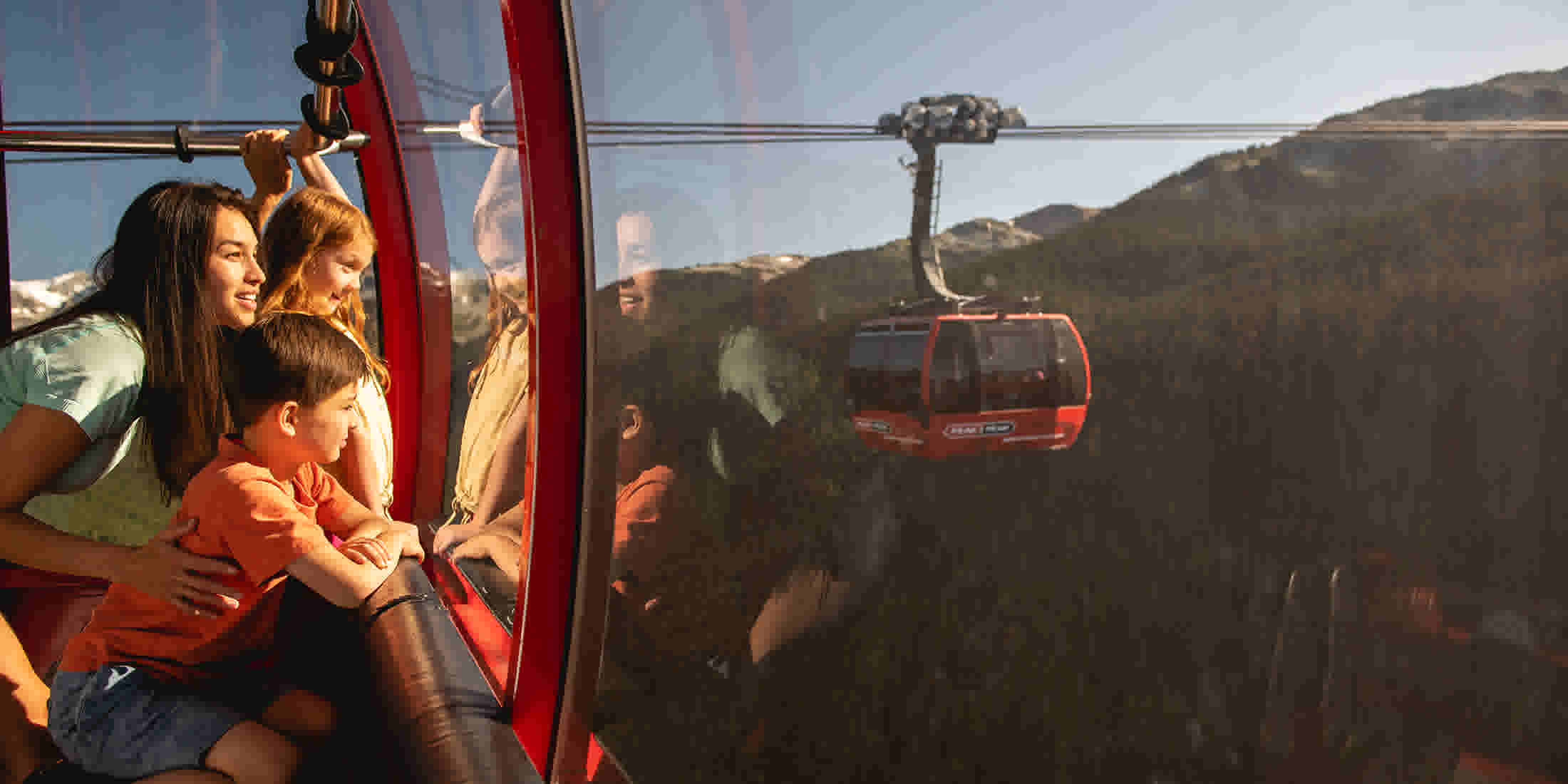 PEAK 2 PEAK Gondola Whistler in Summer