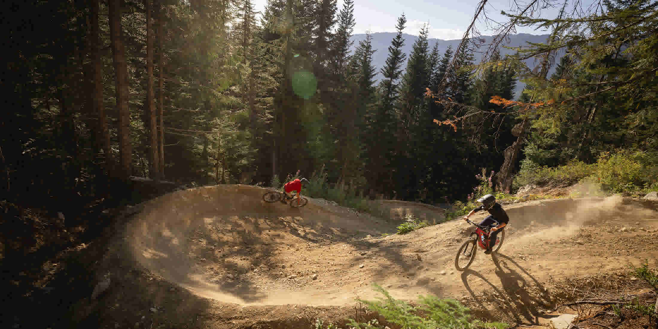 Creek Zone in Whistler Bike Park