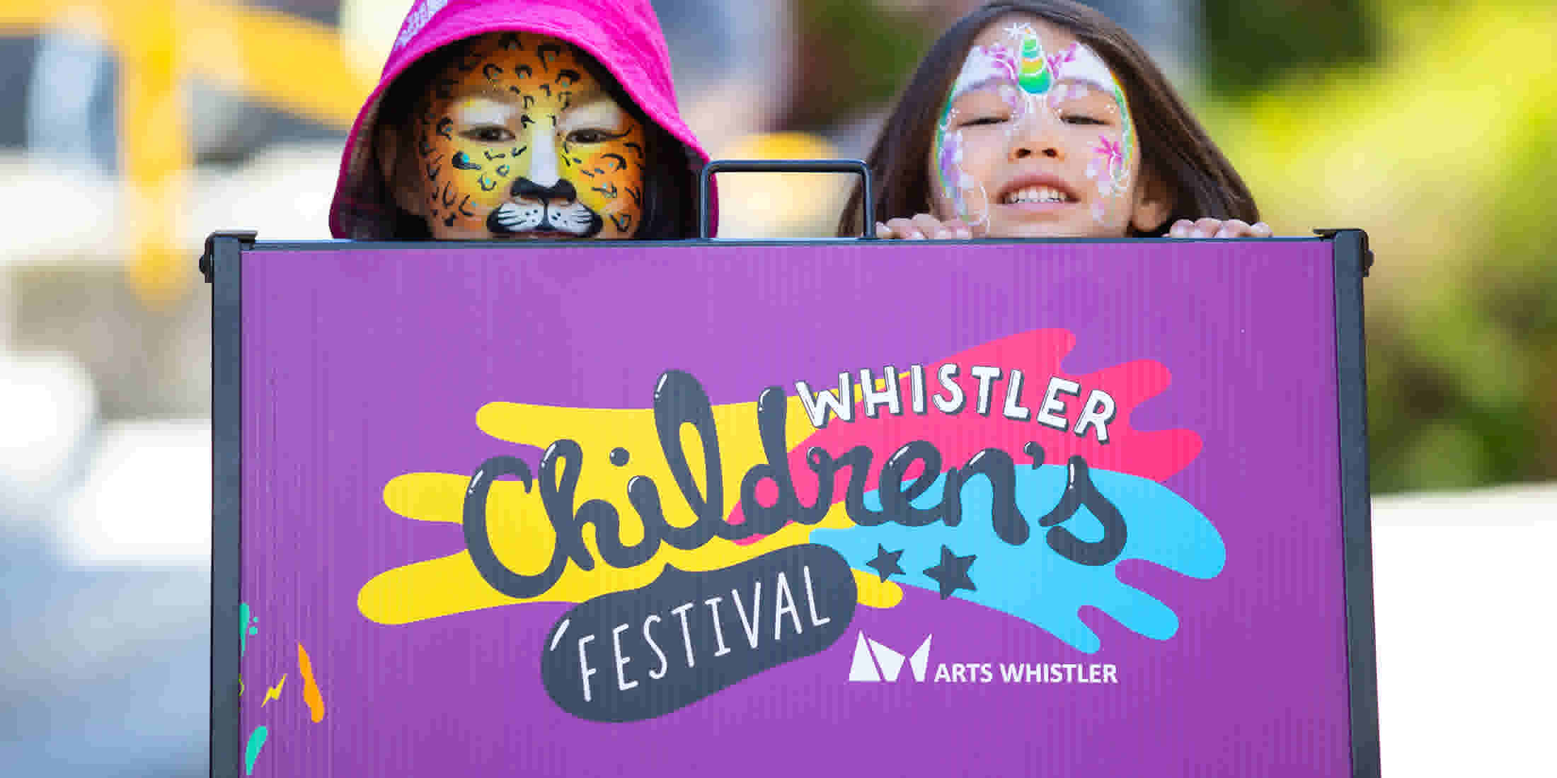 Children having fun at the Whistler Children's Festival